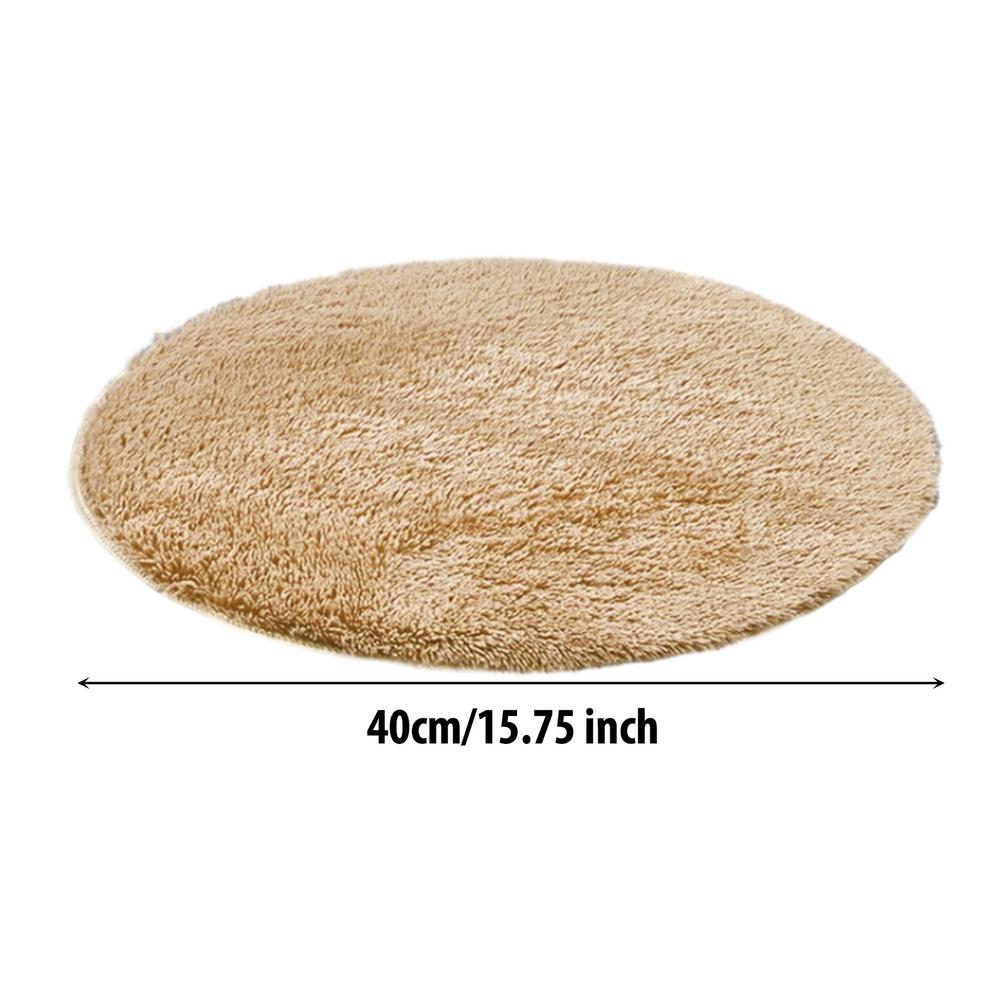 Heizkissen mit einen Durchmesser von 40cm in der Farbe Beige.