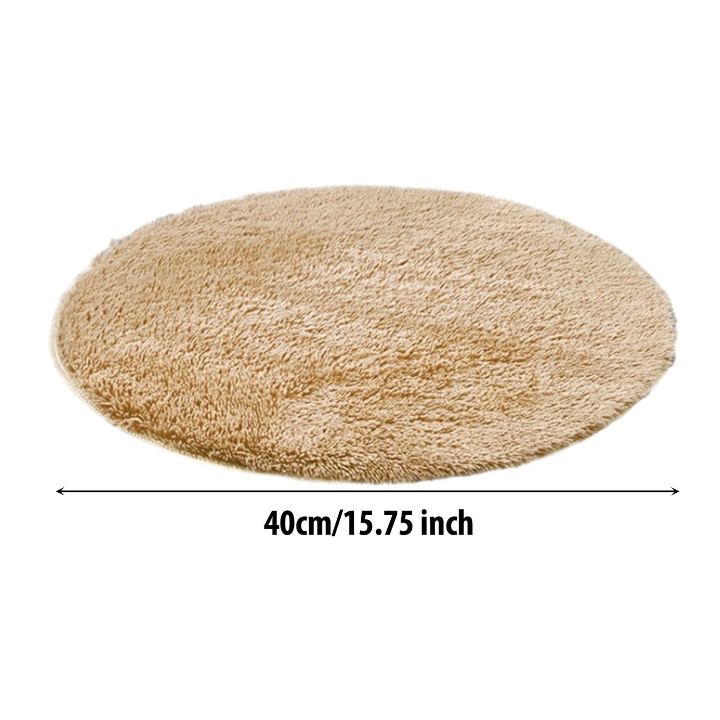 Heizkissen mit einen Durchmesser von 40cm in der Farbe Beige.