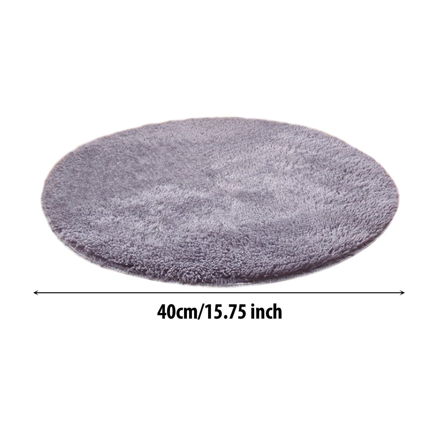 Heizkissen mit einen Durchmesser von 40cm in der Farbe Grau.